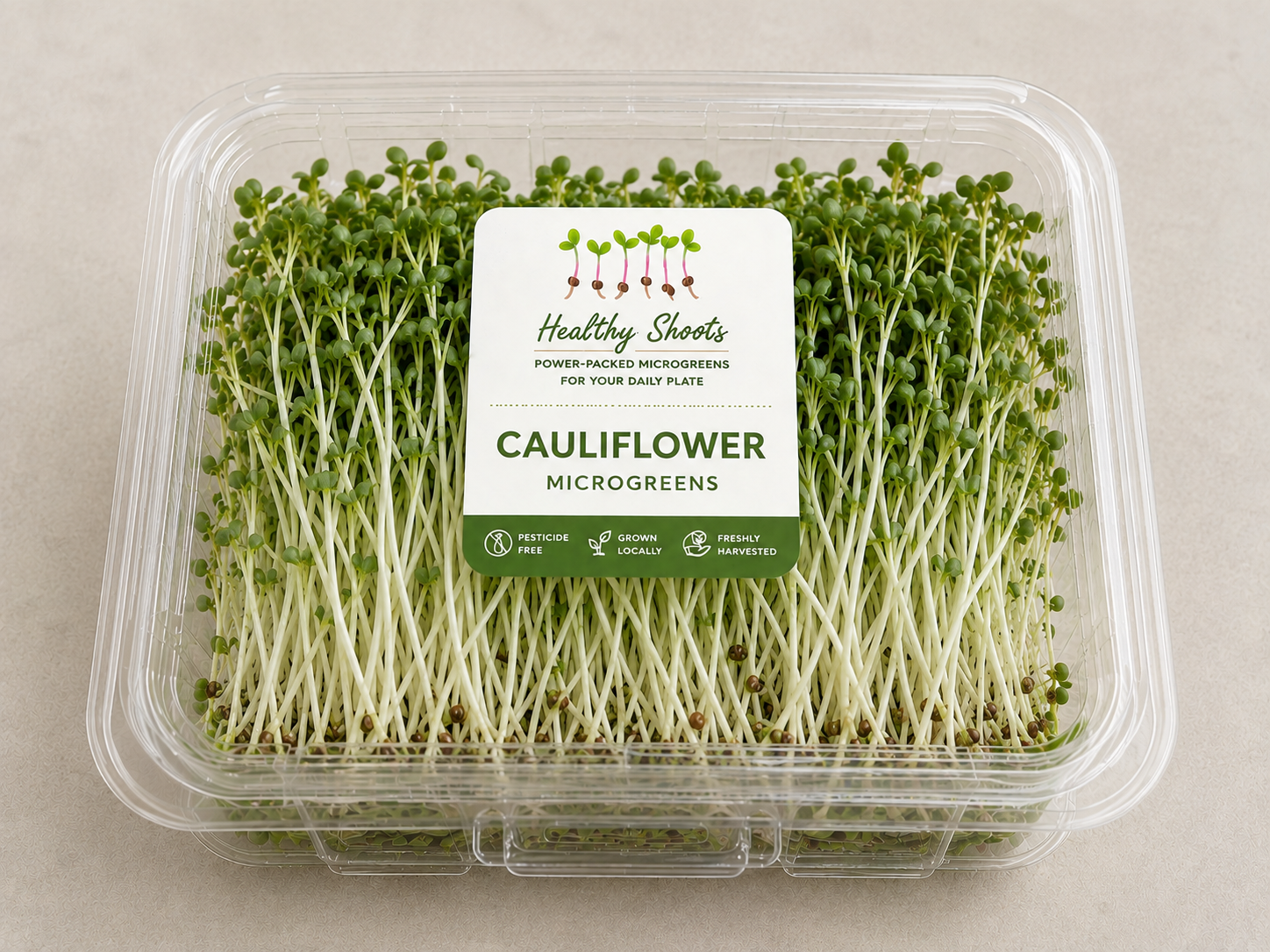 Cauliflower Microgreens by Healthy Shoots