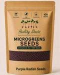 Purple Radish Seeds Microgreens 100g by Healthy Shoots