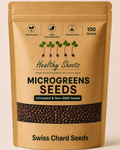 Swiss Chard Seeds Microgreens 100g by Healthy Shoots