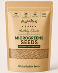 White Radish Seeds Microgreens 100g by Healthy Shoots